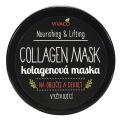 Odżywcza i liftingująca maska kolagenowa do twarzy i dekoltu 100 ml