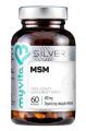 MSM 600mg, organiczny związek MSM, MYVITA Silver - 60 kapsułek
